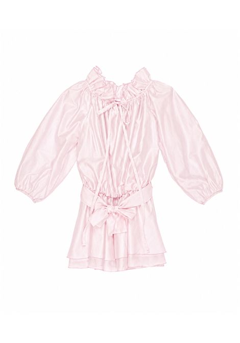 Abito con fiocco Lù-Lù BY MISS GRANT | LL4372ROSA